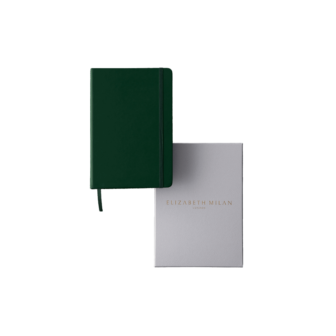 The Bloomsbury – The Contemporary Notebook – Emerald Green - Elizabeth Milan London