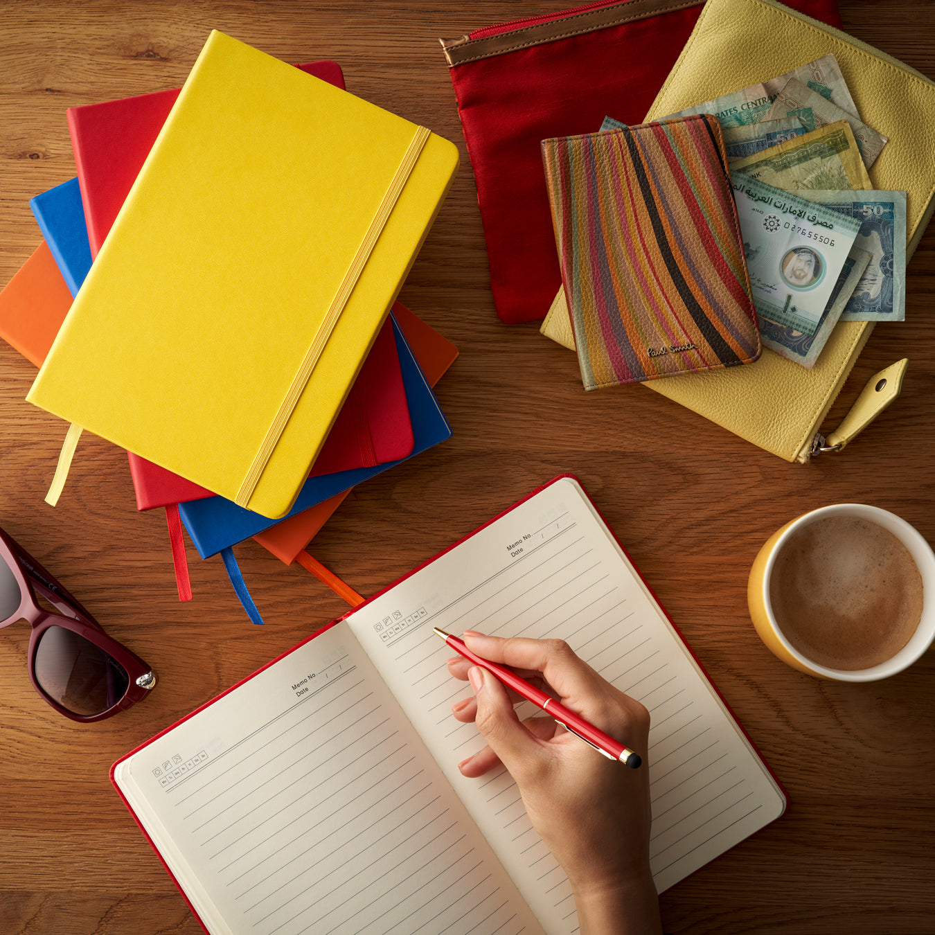 The Bloomsbury – The Contemporary Notebook – Scarlett Red