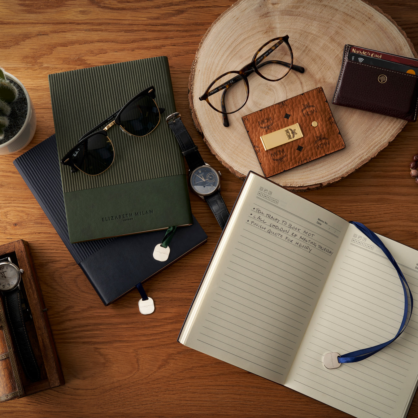 The Fitzroy – The Luxury Notebook – Aegean Blue