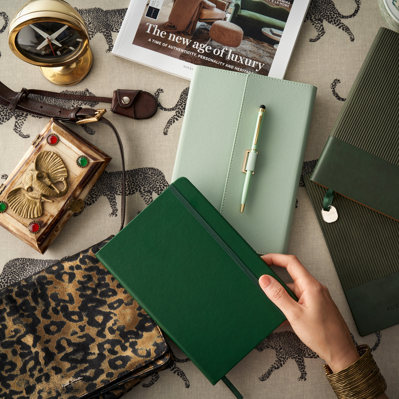 The Bloomsbury – The Contemporary Notebook – Emerald Green