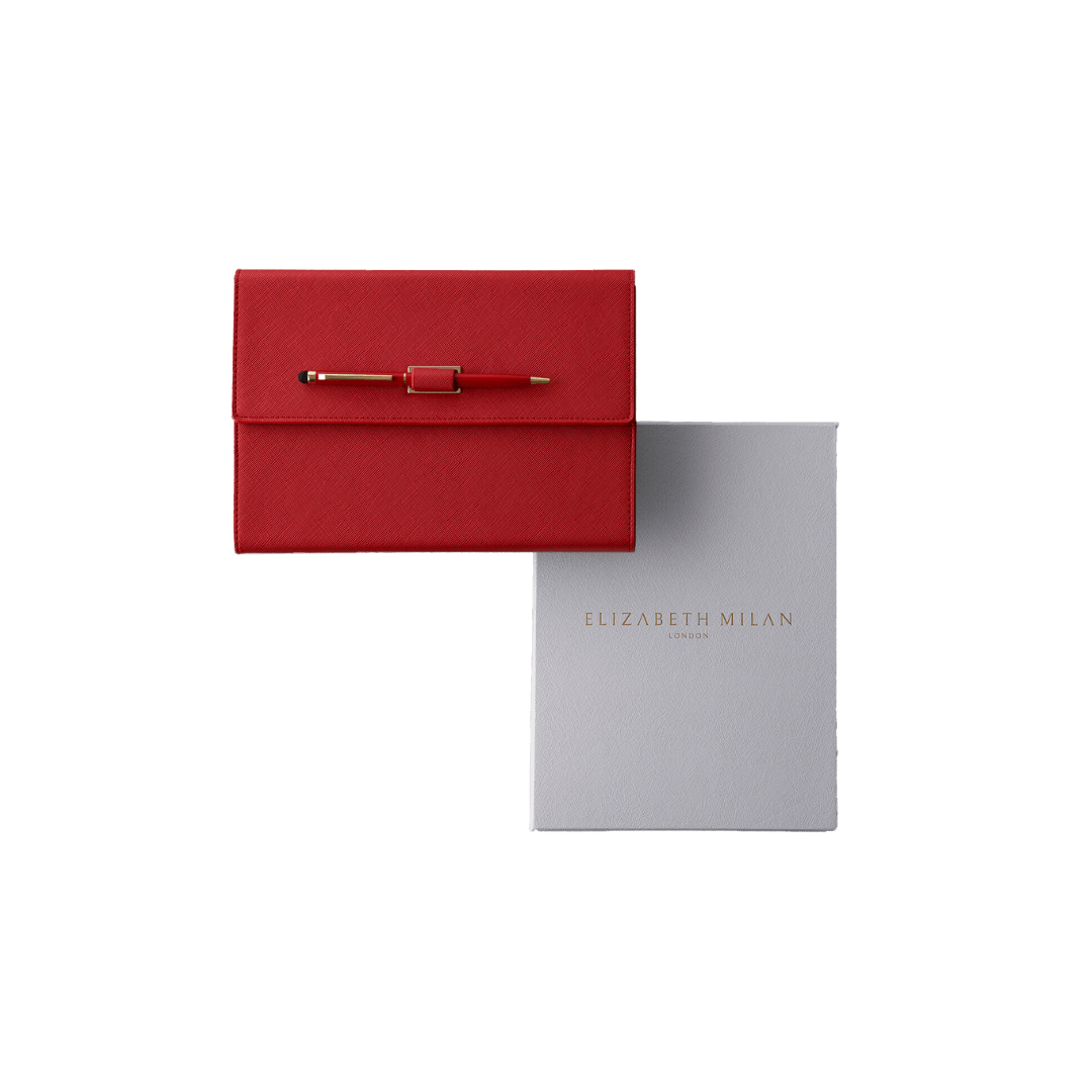 The Langham – The Timeless Planner – Scarlet Red - Elizabeth Milan London